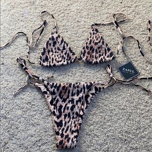Leopard bathing suit